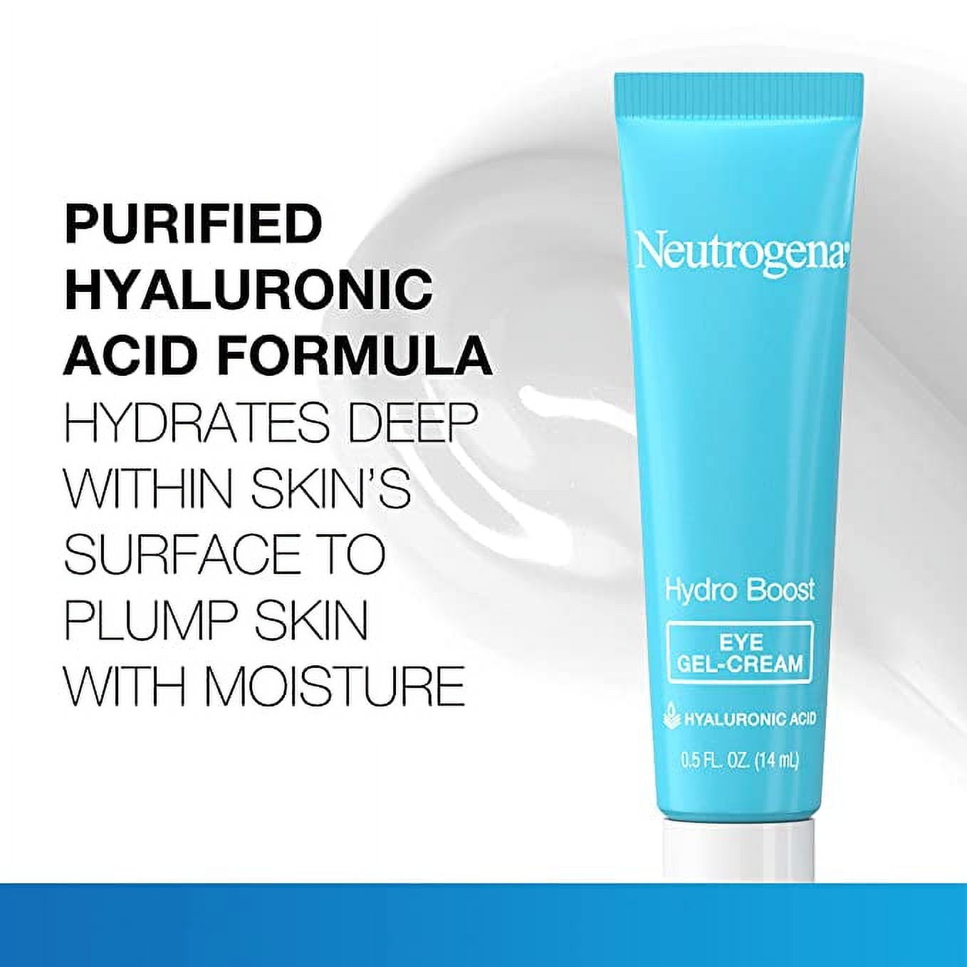 Neutrogena Hydro Boost Eye Gel-Cream, 0.5 oz (Pack of 2)