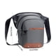 thumbnail image 3 of Bandolera para hombre - Mochila impermeable para el pecho, mochila deportiva multifuncional ligera de 0,44 lb, 26x22x8cm, gris/azul/rojo/caqui, 3 of 6