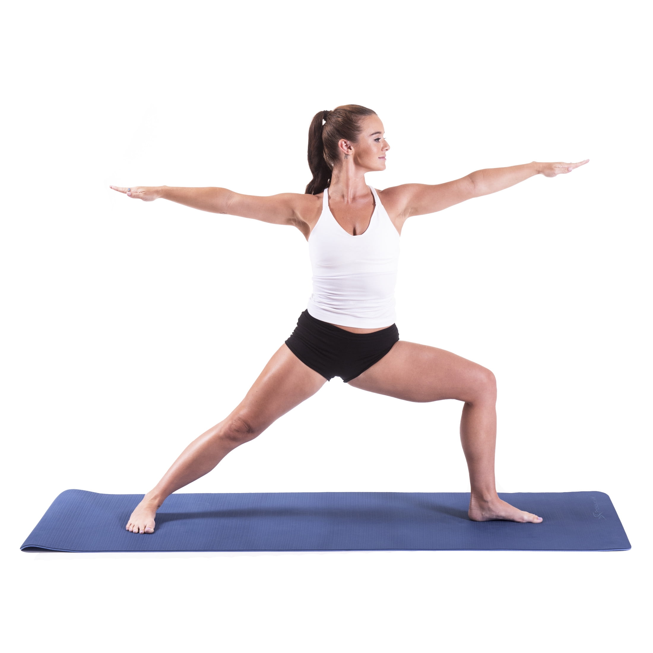 ProsourceFit Natura TPE Yoga Mat ¼-in Thick, 72-inch Long, Reversible