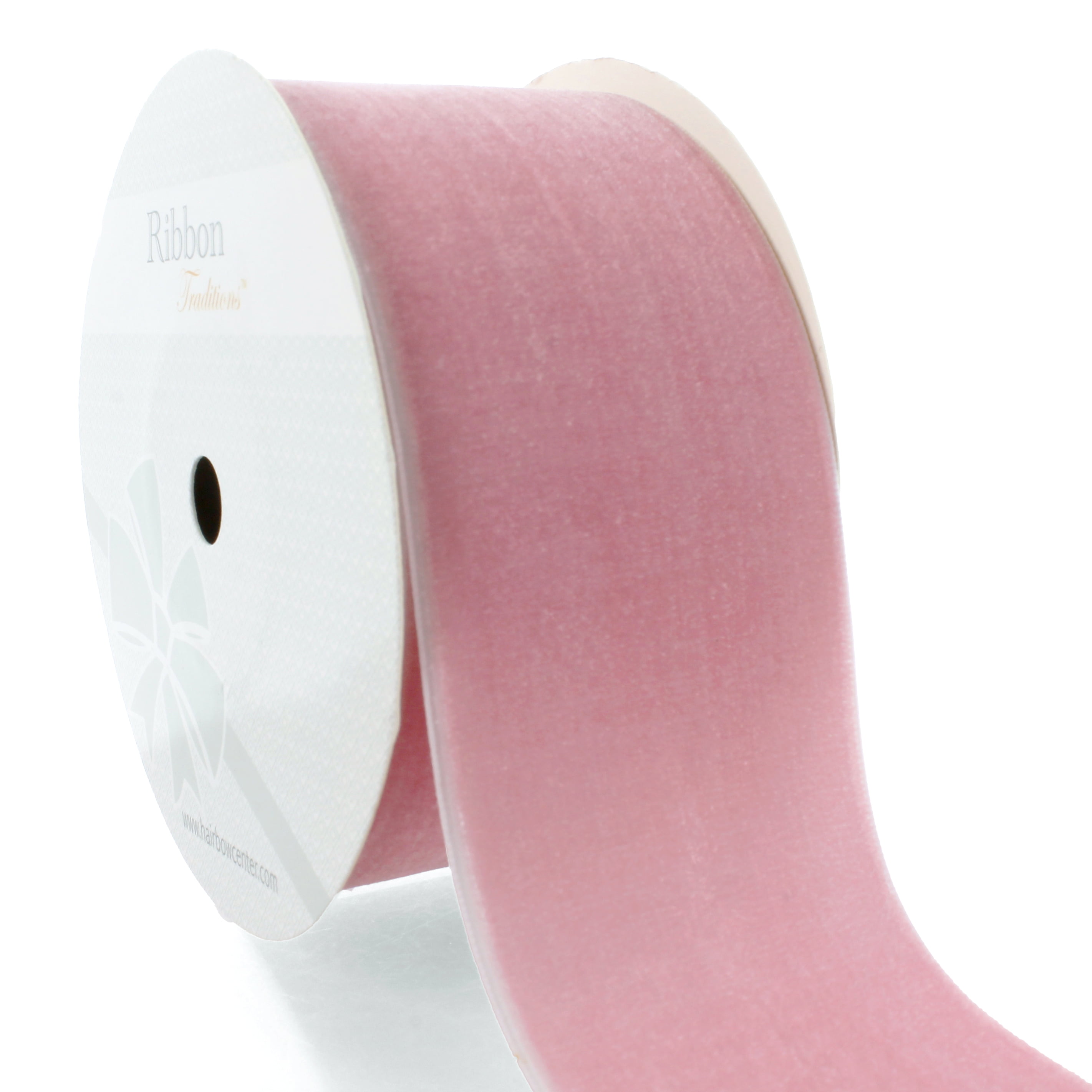 Wrapables Pink 3/8 inch Velvet Ribbon (25 Yards)