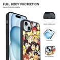 thumbnail image 4 of Funny Cartoon Anime Naruto (1) Phone Case Compatible with iPhone 15 Case Dual camera TPU Protective Cover Gift For IP15 Plus-6.7in, 4 of 6
