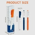 thumbnail image 3 of Dusknt 2Pcs Creative Water Gun Pen Plus Wgx240824506 Attribute Orange, Office&Craft&Stationery,, 3 of 8