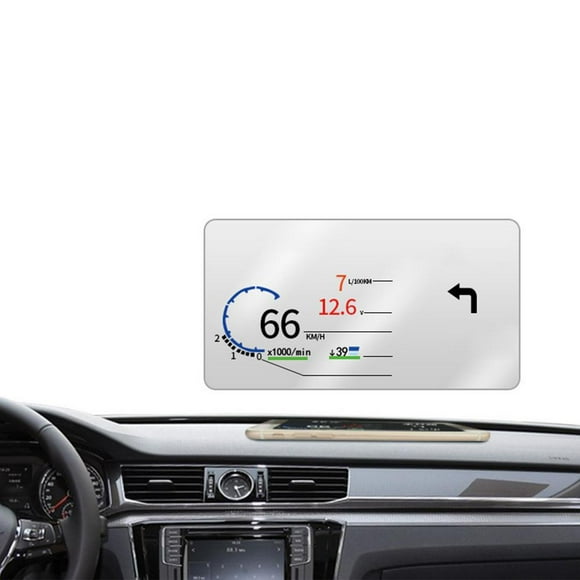 Car HUD Head Up Display Film | HUD Window Reflective Film Windshield Reflective Screen Transparent | High Definition HUD Film Compatible With All HUD Units And Smartphones