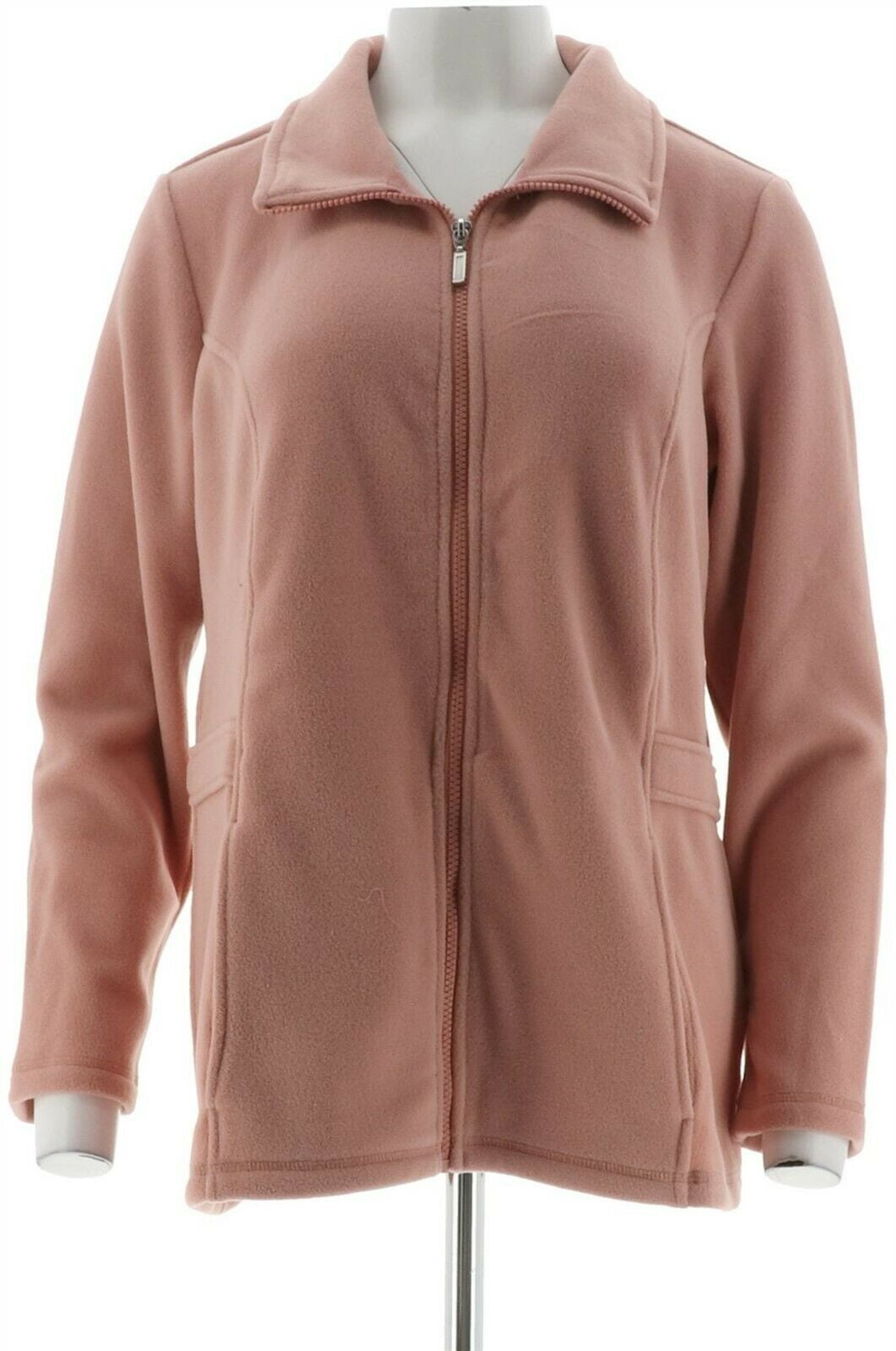 zip front jacket women's