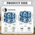 thumbnail image 3 of TSOVTHRID Blue Butterfly Pattern Mixer Cover Waterproof Cover for Kitchen Aid Mixer Multipurpose Dust Cover Compatible with 4.5-5 Quart Stand Mixer Kitchen Accessories Decoration,S, 3 of 7