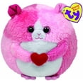 thumbnail image 1 of Cp Beanie Ballz Ty Rosa the Pink Hamster With Red Heart - Plush - Regular by TY Beanie Ballz, 1 of 1