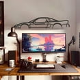 thumbnail image 5 of LaModaHome NSX Na1 Classic Metal Silhouette Wall Art, 5 of 5