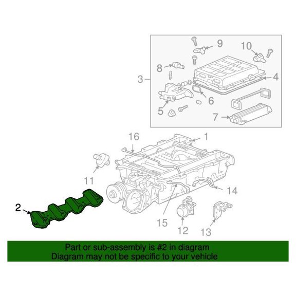 GM 19180613 Gasket Kitint Manif