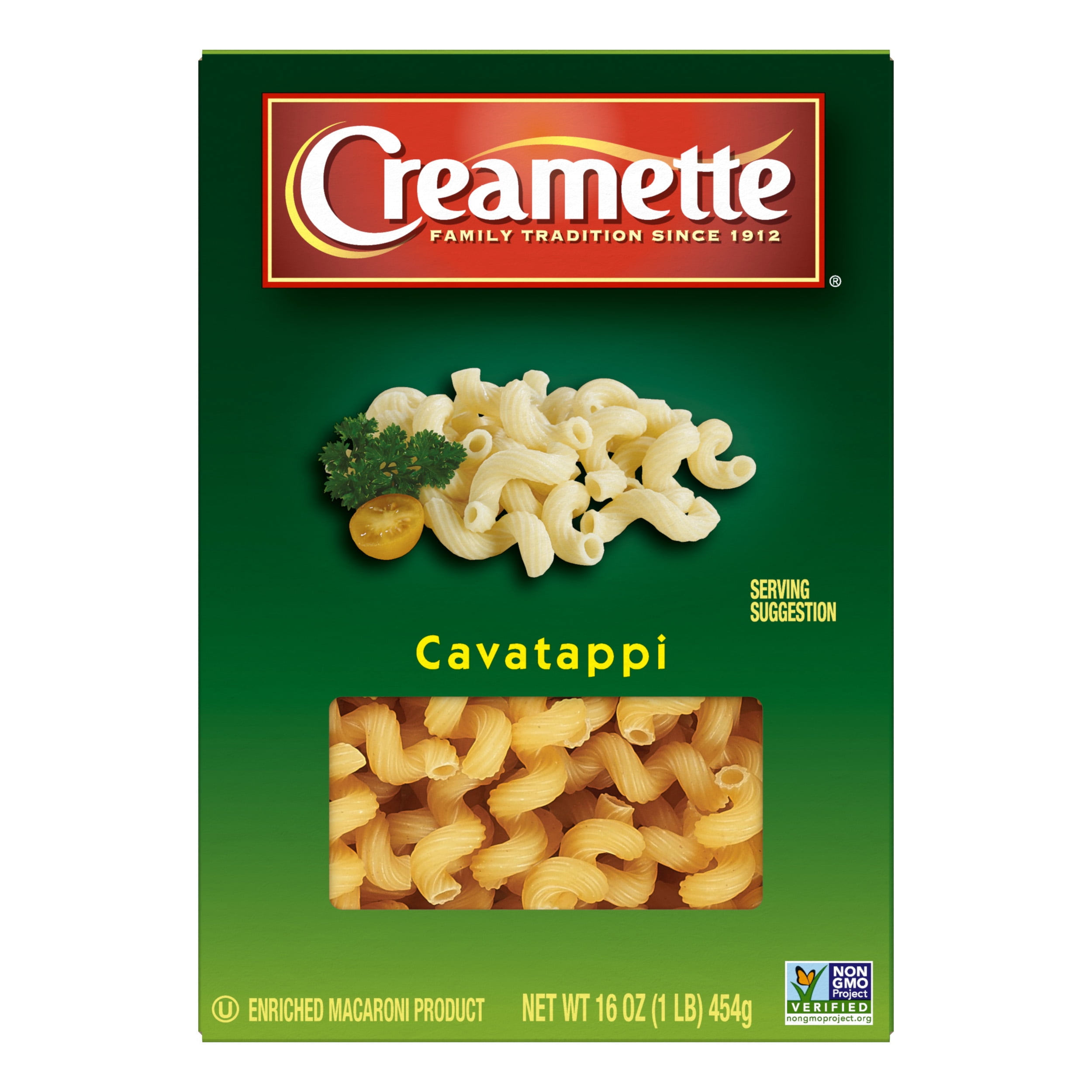 (2 pack) Creamette Cavatappi, 16-Ounce Box