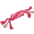 thumbnail image 1 of Pet Rope Toy Tough Candy Shape Cotton Rope Dog Chew Rope Puppy Rope for Teething, 1 of 10