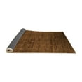 thumbnail image 2 of Ahgly Company Indoor Rectangle Solid Orange Modern Area Rugs, 7' x 10', 2 of 4