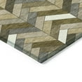 thumbnail image 3 of Addison Rugs Chantille Indoor/Outdoor Transitional Geometric Brown Machine Washable Rectangle Rug, 10' x 14', 3 of 8