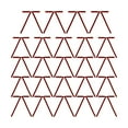 thumbnail image 3 of veasfak 24 Pieces Velvet Christmas Bows Set Decorative Twist Tie Bows Ribbon Bowknot Red, 3 of 9