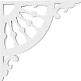 thumbnail image 3 of 5/8"W X 10"D X 10"H Wagon Wheel Architectural Grade PVC Bracket, 3 of 11