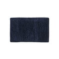 thumbnail image 3 of Better Trends 20" x 32" Bathroom Rugs Poly-Cotton Soft Water Absorbent Non Slip Bath Mat Machine Washable Rug (Navy) Alma Collection, 3 of 6