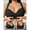 Black, variant on Elvqul Bras for Women Front Closure Plus Size Bra Everyday Full Coverage Wireless Womens Bras Beige