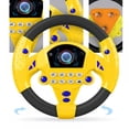 thumbnail image 1 of MesaSe 1pc Children‘s Driving Controller Portable Small Steering Wheel Toy Educational Sounding Toy Facaily Simulated Gift Funny Interactive Driving Wheel with Music, 1 of 5