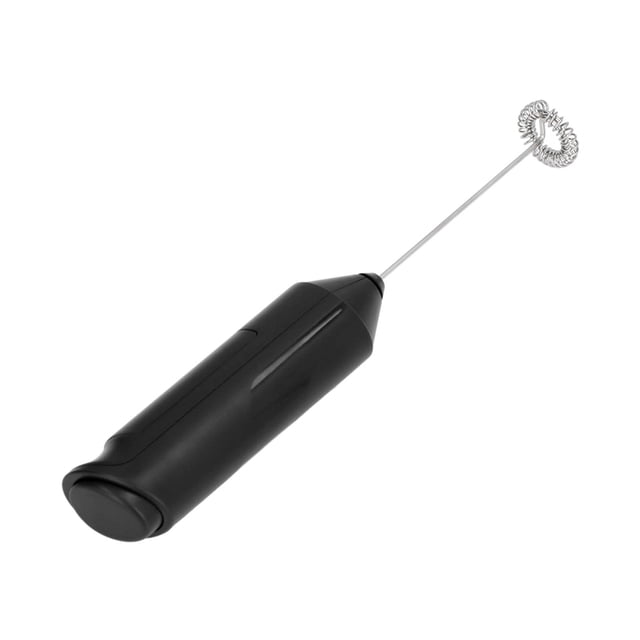 Espumador de Leche Eléctrico de Mano, Minibatidor de Bebidas sin Ruido de Acero inoxidable, base Metálica para Cocinas