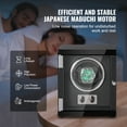 thumbnail image 4 of VEVOR Watch Winder, Single Watch Winder for Men's and Women's Automatic Watch, with Super Quiet Japanese Mabuchi Motor, Blue LED Light and Adapter, High-Density Board Shell and Black PU, 4 of 9