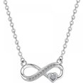 thumbnail image 1 of Collar con símbolo de personalidad, colgante de plata S925, cadena con caja de regalo para el Día de la Madre, collar para mamá, 1 of 5