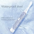 thumbnail image 6 of Wovilon Sound Rechargeable Toothbrush For Adults And Kids,Travel Toothbrush With 2 Brush Heads, Replaceable Battery,180 Days Of Battery Life, 6 of 7