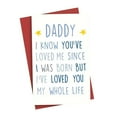 thumbnail image 6 of Tachiuwa 3xFathers Day Card Romantic with Envelope Birthday Fathers Day Gifts, 6 of 10