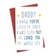 thumbnail image 5 of Tarjeta del Día del Padre Tarjeta de cumpleaños, Tarjeta de San Valentín, Tarjeta de regalo romántica, Tarjeta de felicitación para papá, papá,, 5 of 9