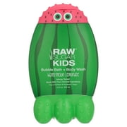 Raw Sugar Kids 2-in-1 Liquid Bubble Bath and Body Wash, Watermelon Lemonade, 12 fl oz