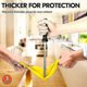 thumbnail image 3 of 1 Pair Reusable Household Cleaning Gloves, Rubber Dish Gloves, Extra Thick, Long Sleeves, (Size L), 3 of 5
