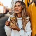 thumbnail image 5 of Leopard Cheetah Print 20 oz Tumbler | Insulated Stainless Steel Travel Mug with Lid | Hot & Cold Drink Cup | Christmas or Birthday Gifts for Women, 5 of 6