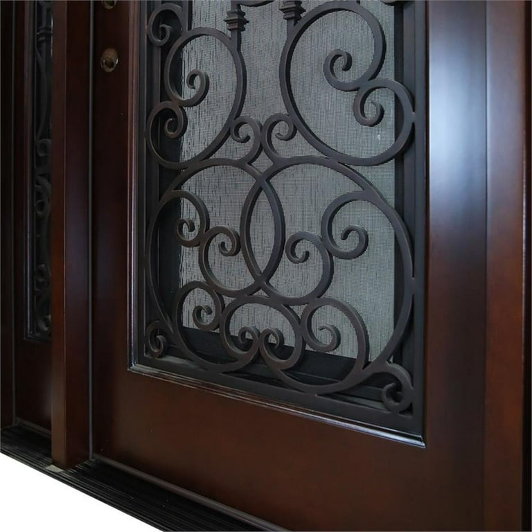 家具 Iron Window Tokyo: Wrought Iron Insert for Entry Doors | Window Mart