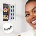 thumbnail image 4 of KISS imPRESS Falsies Press On Self Adhesive Eyelashes, Spiky, 20 Lash Clusters, 4 of 17