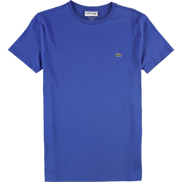 Lacoste Mens SS Basic T-Shirt, navy, S