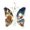 B#1005-327, variant on Christmas Butterfly Acrylic Keepsake Ornament with Money Holder Slot Angel & Santa Sleigh Hanging Decoration 3.94 in D