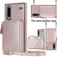 thumbnail image 5 of Funda tipo cartera para Huawei P30 con tarjetero y correa para el hombro para mujer, 5 of 5