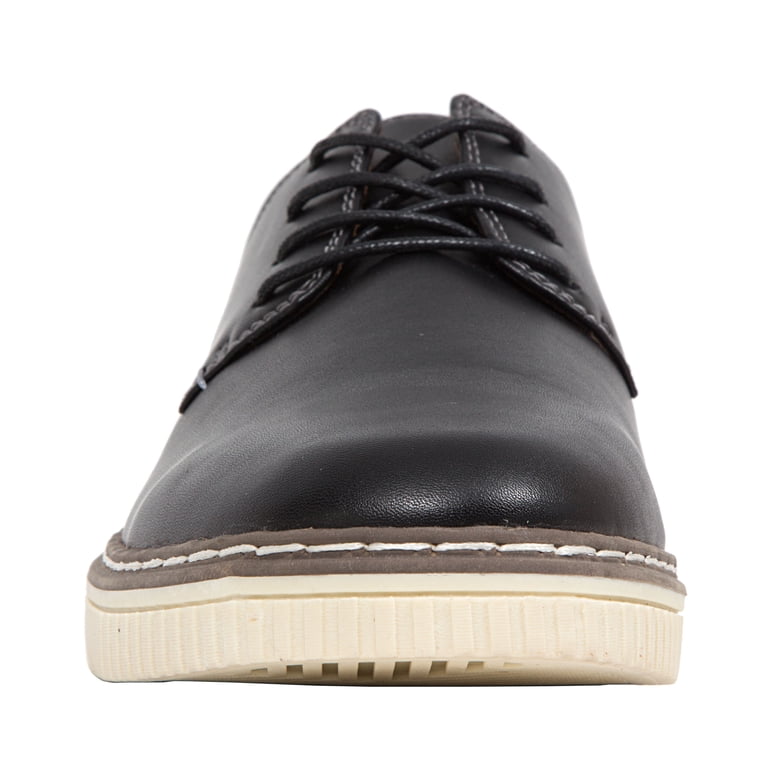 Chaussures Baskets Homme Deer Stags Oakland - Marron, Cuir Synthétique, Semelle Intérieure Mousse Mémoire De Forme - Style Décontracté Professionnel