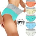 thumbnail image 1 of 5 Pcs Culottes Patchwork pour Femmes Culottes sous-Vêtements Culottes Bikini sous-Culottes, 1 of 8