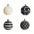 thumbnail image 6 of 24PCS Christmas Ball Ornaments, 2.36 in Shatterproof Xmas Tree Decorations, Plastic Baubles for Holiday, Party, Wedding, or Home Decor, 6 of 6