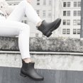 thumbnail image 2 of Peluche impermeable negro Bootie Chooka Delridge para mujer, 2 of 8