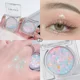 thumbnail image 1 of Crema de Gel con purpurina monocromática, sombra de ojos azul, cara, pelo, cuerpo, uñas, brillo, corazón, lentejuelas sueltas, Festival, maquillaje de belleza para Halloween, 1 of 5