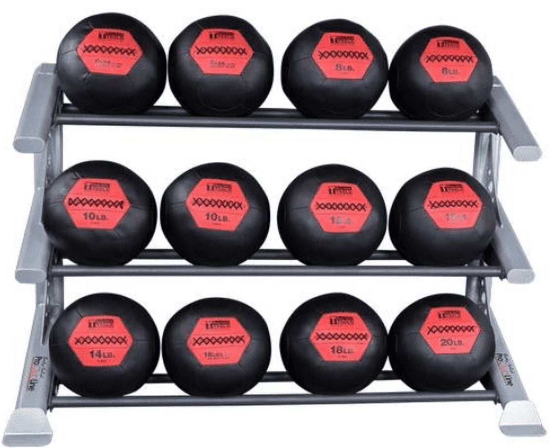 Body Solid SDKR1000MB 3 Tier PCL Medicine Ball Rack (New)