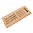 thumbnail image 3 of Razo Red Oak Wood Floor Register, Drop in Vent with Damper, 4x12 inch, Unfinished, 3 of 5