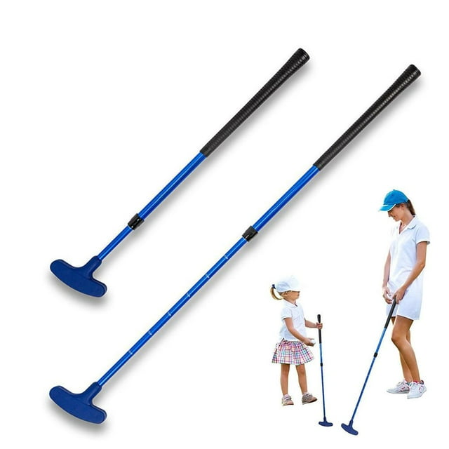 Putter for Men and Children Right Handed and Left Two Way Kid Putter Mini Putter for Kids Retractable Hand Club Exerciser