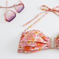 thumbnail image 4 of WILLBEST Trajes de Baño Mujer Completo Conjunto de Bikini de Dos Piezas Con Estampado Floral Sexy Para Mujer Para Playa, 4 of 8