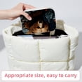 thumbnail image 6 of Bear Velvet Portable Decorative Box with Removable Compartment - Jewelry Stand, Necklace Organizer, and Gift, 6 of 7