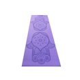 thumbnail image 1 of GoZone 4mm Printed PVC Yoga Mat, Purple Combo, 1 of 4