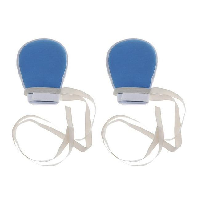 2 Piezas de Guantes de Control de de Seguridad Transpirables Restricciones de Manos Guantes Infección Macarena guantes de control de dedos