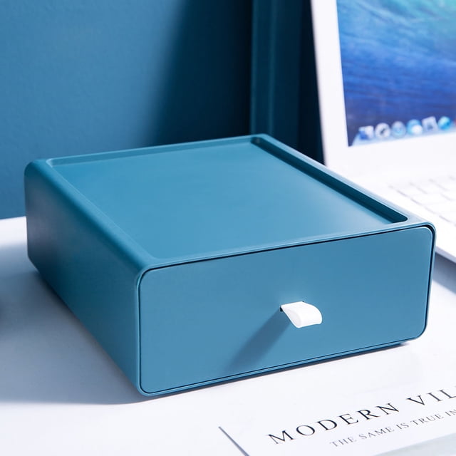 Caja de almacenamiento, caja de almacenamiento de escritorio, cajón, organizador de escritorio, caja de almacenamiento de papelería, lo mejor en su clase