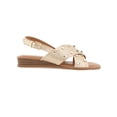 thumbnail image 2 of Kensie Women's Alishia Gem Crossband Wedge Flat Sandal, 2 of 5