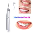 thumbnail image 4 of Electric Sonic Tooth Stain Eraser Tooth Stain Plaque Remover Vibrating Teeth Beauty Tool Kit, 4 of 7